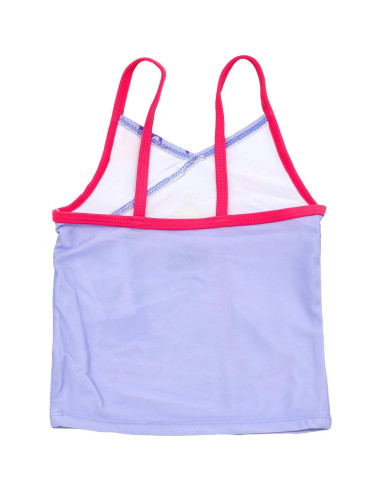 Conjunto Tankini 2 Piezas Niñas Dreamwave UPF 50+ Púrpura/Rosa