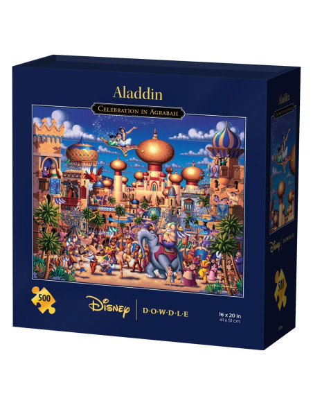 Rompecabezas 500 Piezas Aladino Agrabah Dowdle 40.64x50.8cm