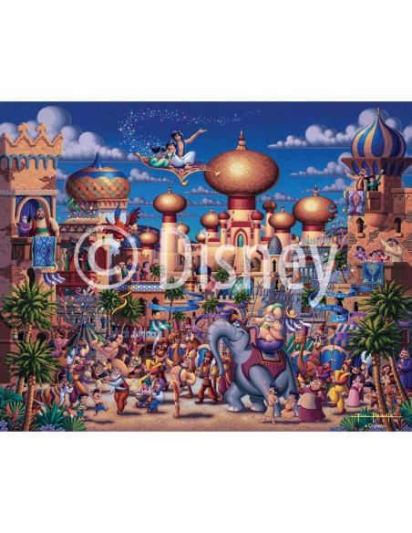 Rompecabezas 500 Piezas Aladino Agrabah Dowdle 40.64x50.8cm