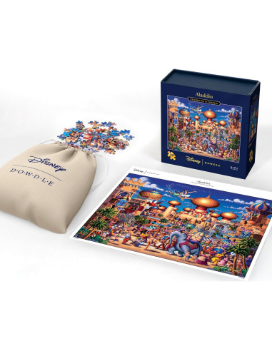 Rompecabezas 500 Piezas Aladino Agrabah Dowdle 40.64x50.8cm