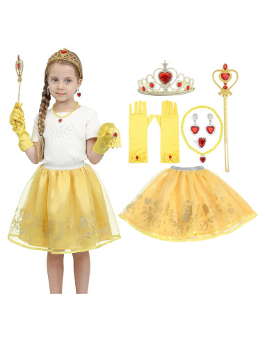 Conjunto de Accesorios de Disfraz Princesa Belle SP Funworld