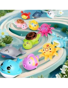 Coches de Retroceso de Animales Marinos Ai-Fun 12PCS 2