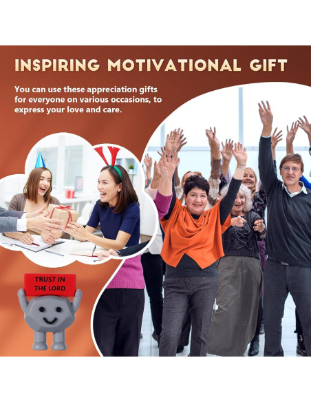 25 Mini Juguetes de Piedra Religiosa Gejoy - 4 cm Gris Oscuro