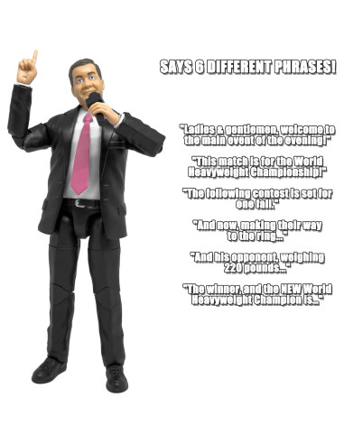 Figura de Acción Anunciador que Habla Ultimate FTC-ULTIMATE 18cm