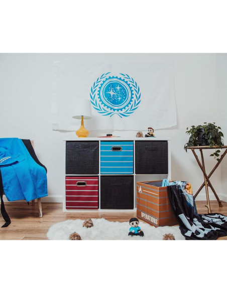 Organizador de Cubos de Almacenamiento Star Trek 33 cm Set de 3 Organizador de Cubos de Almacenamiento Star Trek 33 cm Set de 3