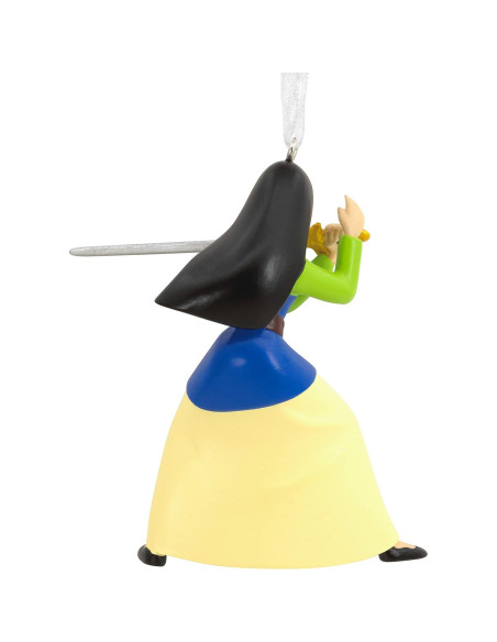 Adorno Navideño Mulan Hallmark 6.99x8.89 cm Resina Adorno Navideño Mulan Hallmark 6.99x8.89 cm Resina