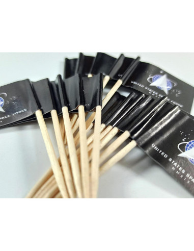Banderas de Palillo de Dientes JBCD Fuerza Espacial 200pcs