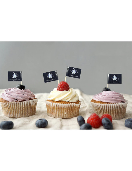 Banderas de Palillo de Dientes JBCD Fuerza Espacial 200pcs