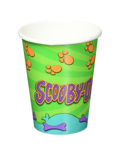 Tazas de papel Scooby-Doo 266 ml - Paquete de 8 unidades