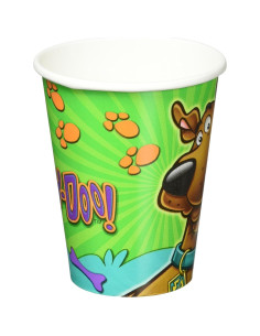 Tazas de papel Scooby-Doo 266 ml - Paquete de 8 unidades 2