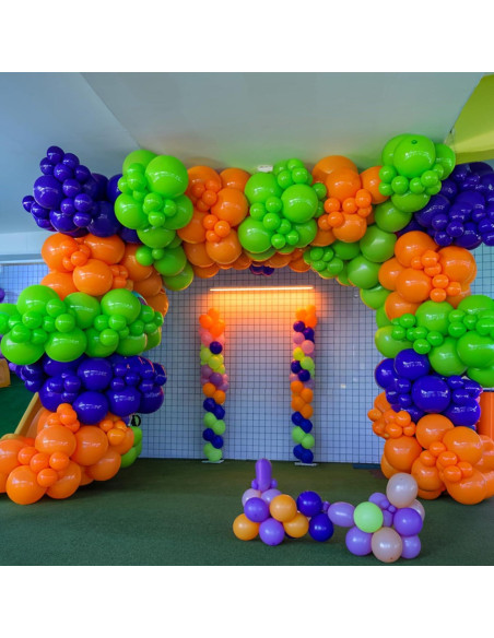 Globos de Fiesta 50 Pcs 30 cm Sowide Azul Verde Naranja Globos de Fiesta 50 Pcs 30 cm Sowide Azul Verde Naranja