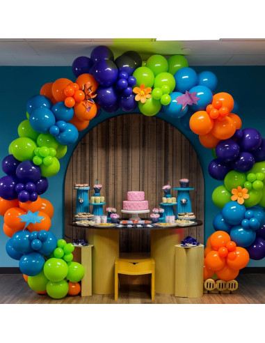 Globos de Fiesta 50 Pcs 30 cm Sowide Azul Verde Naranja