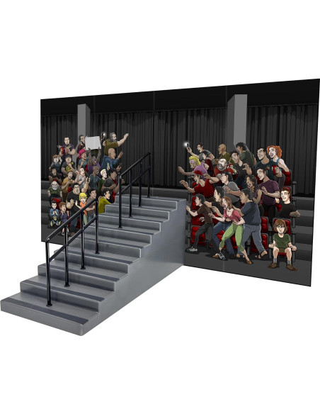 Juego de Escaleras de Arena para Figuras de Lucha Libre 66x38cm Juego de Escaleras de Arena para Figuras de Lucha Libre 66x38cm