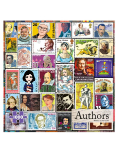 Rompecabezas Re-marks 1000 Piezas Collage Sellos Famosos