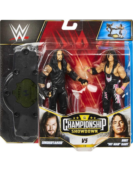Figuras de Acción WWE 2-Pack Bret Hart y Undertaker 15 cm
