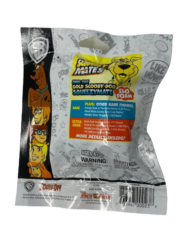Figura Squeezy Scooby-Doo - Paquete de 3 - Animal de Fiesta