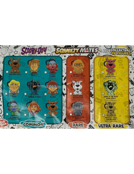 Figura Squeezy Scooby-Doo - Paquete de 3 - Animal de Fiesta