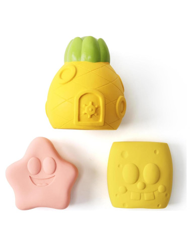 Juguetes Squeaky para Perros Medianos Pawdoer - 3 Pantalones de Láttex