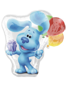 Ramo de Globos de Fiesta Anagram 5 Piezas Azul y Perro 2