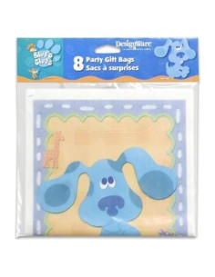 Bolsas de Regalo Blue's Clues para Cumpleaños - 8 Unidades