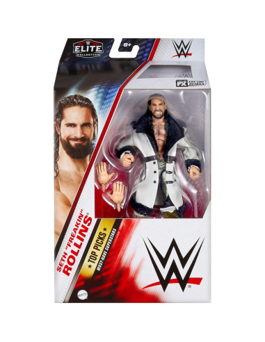 Figura de Acción WWE Elite Top Picks Mattel Seth Rollins 15 cm