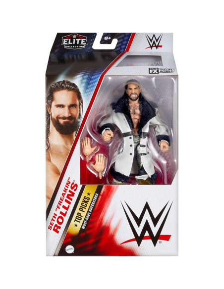 Figura de Acción WWE Elite Top Picks Mattel Seth Rollins 15 cm Figura de Acción WWE Elite Top Picks Mattel Seth Rollins 15 cm