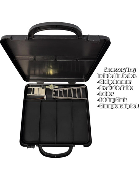 Estuche de Transporte Deluxe Figures Toy Company para Figuras de Lucha Libre