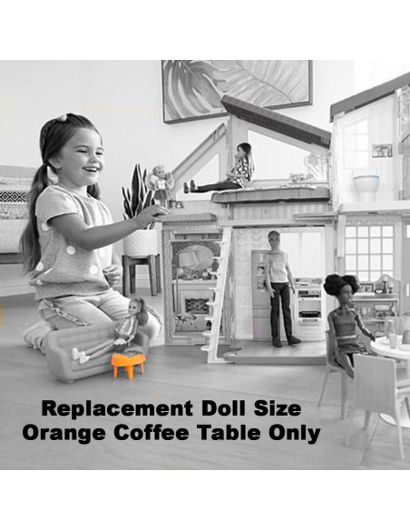 Mesa de Café Naranja Repuesto Barbie Malibu FXG57