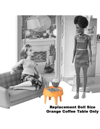 Mesa de Café Naranja Repuesto Barbie Malibu FXG57