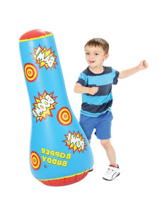 Saco de Boxeo Inflable Bopper Buddy 91 cm - Cebollas Naranjas
