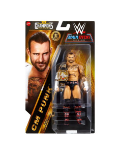 Figura de Acción WWE Champions 2025 CM Punk 15.24 cm