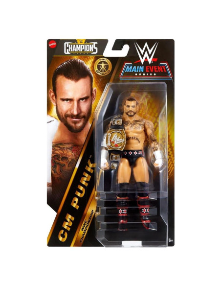 Figura de Acción WWE Champions 2025 CM Punk 15.24 cm Figura de Acción WWE Champions 2025 CM Punk 15.24 cm