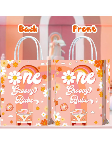 Bolsas de Fiesta Groovy Tyndallrays 16 Pcs Ecológicas 21x15x8cm