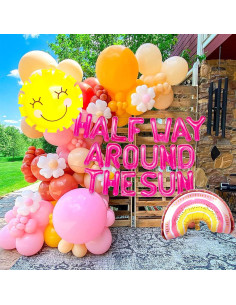 Globos Decorativos JeVenis Mitad Camino Al Sol 10cm 2