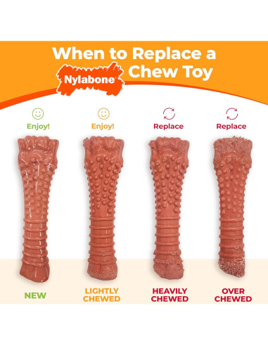 Juguete de Masticar Nylabone Power Chew Sabor Tocino X-Large