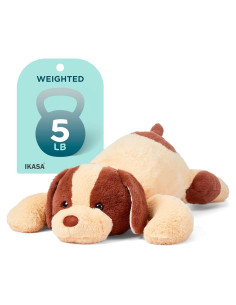 Perro de Peluche Gigante IKASA 69.85 cm 2.27 kg Marrón Claro