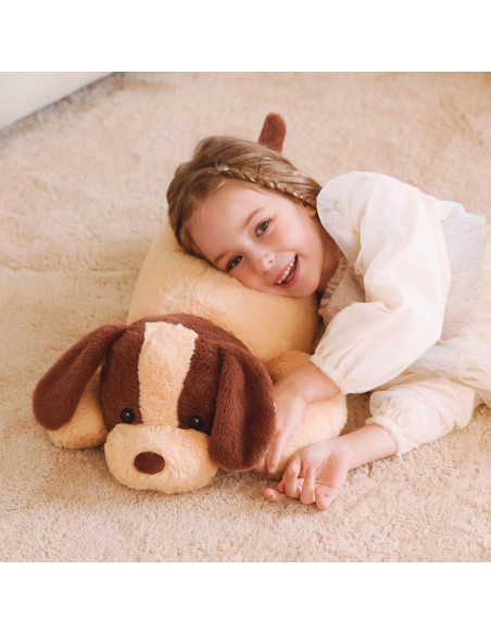 Perro de Peluche Gigante IKASA 69.85 cm 2.27 kg Marrón Claro