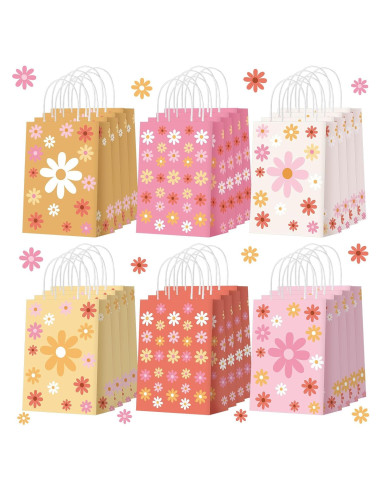 Bolsas de Regalo Otoño Glenmal 24 Pcs Diseño Hoja de Arce