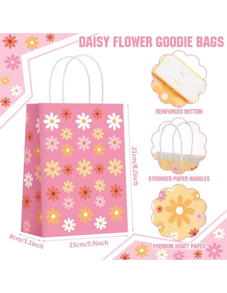 Bolsas de Regalo Otoño Glenmal 24 Pcs Diseño Hoja de Arce