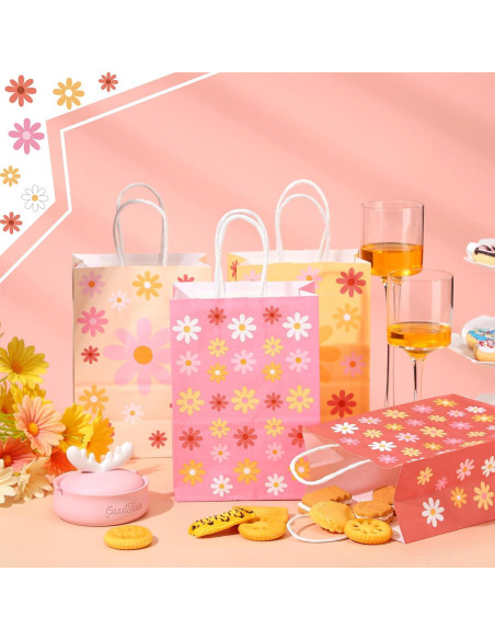 Bolsas de Regalo Otoño Glenmal 24 Pcs Diseño Hoja de Arce