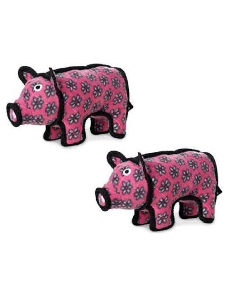 Juguete para Perro TUFFY Cerdo Duradero Paquete de 2 Juguete para Perro TUFFY Cerdo Duradero Paquete de 2