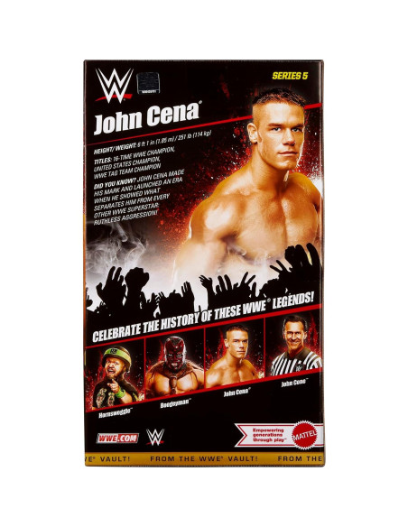 Figura de Acción WWE John Cena Prototipo Mattel 27.94 cm Figura de Acción WWE John Cena Prototipo Mattel 27.94 cm