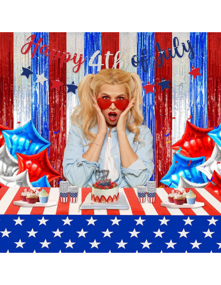 Cortinas de Flecos de Papel de Aluminio Rojo Melsan - 2 Piezas 0.97x2.44m Cortinas de Flecos de Papel de Aluminio Rojo Melsan - 2 Piezas 0.97x2.44m