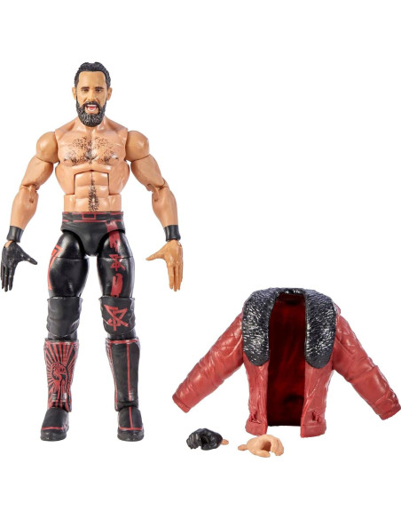 Figura de acción Mattel WWE Elite Seth Rollins 15.24 cm