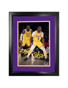 Foto enmarcada LeBron y Bronny James NBA 27.94x35.56 cm
