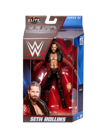 Figura de acción Mattel WWE Elite Seth Rollins 15.24 cm