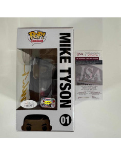 Figurita de boxeo Mike Tyson firmada - Coleccionable XL 2