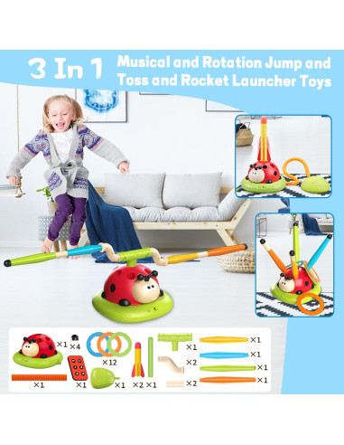 Juego Musical 3 en 1 Engfa para Niños 3-8 Años