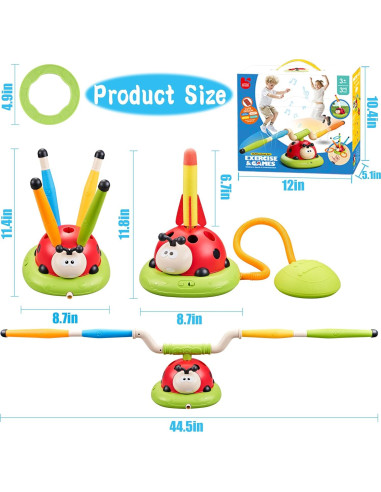 Juego Musical 3 en 1 Engfa para Niños 3-8 Años