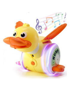 Juguete Musical Pato Amarillo Sizobi para Bebés 0-3 Años